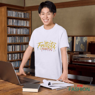 Camiseta Elegante minimalista personalizado "Frittata Fanat