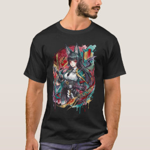 Camiseta Elegante Miyabi Zenless Zone Zero