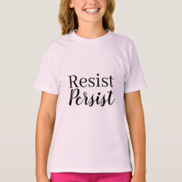 Camiseta Elegante moderno resiste à citação insistente e in