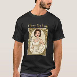 Camiseta Elegante, Não Básico