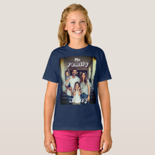 Camiseta Elegante Personalizada com Foto e Nome da