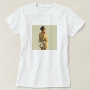 Camiseta Elegante Personalizado Adicione Sua Própria Foto f