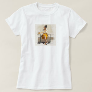 Camiseta Elegante Personalizado Adicione Sua Própria Foto f