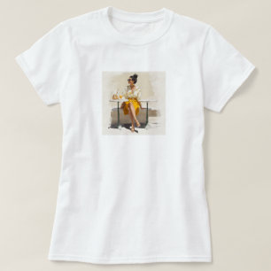 Camiseta Elegante Personalizado Adicione Sua Própria Foto f
