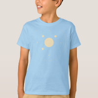 Elegante Sistema Solar Minimalista Planetas e Estr