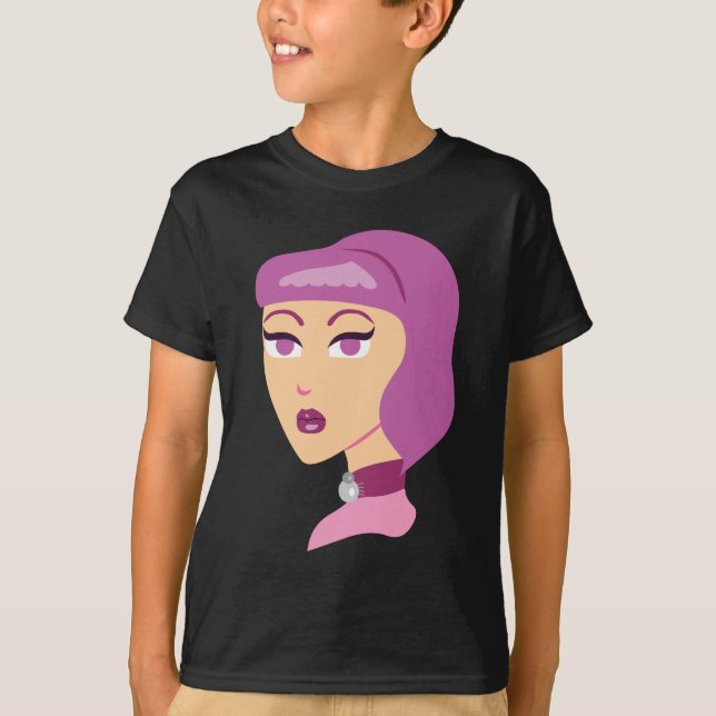 Camiseta Elegante Spider Lady (Frente)