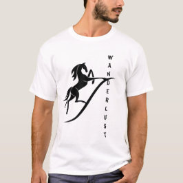 Camiseta Elegante "Wanderlust" Design