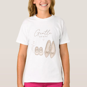 Camiseta Elegantes Sapatos de Mãe e Bebê "Passos Suaves" Il