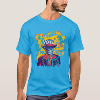 Camiseta Eleição 2024 T-Shirt Do Cowboy