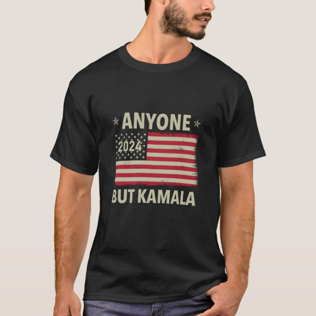 Camiseta Eleição Anti-Kamala 2024 Engraçado Em Kamala (Frente)