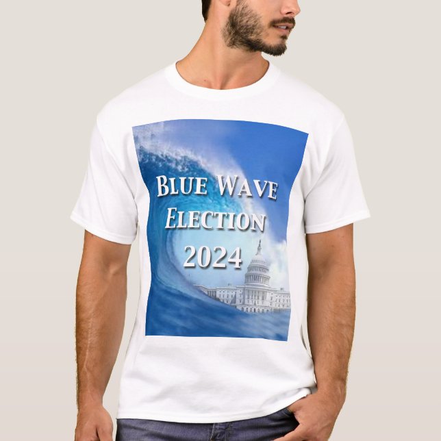 Camiseta Eleição da Onda Azul 2024 (Frente)