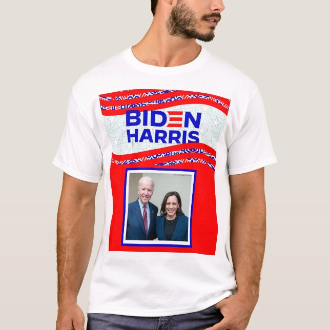 Camiseta Eleição de BIDEN HARRIS 2020 (Frente)