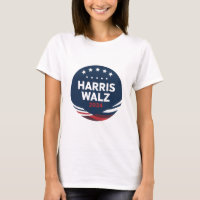 Eleição de Botão Retro para Democratas Harris Walt