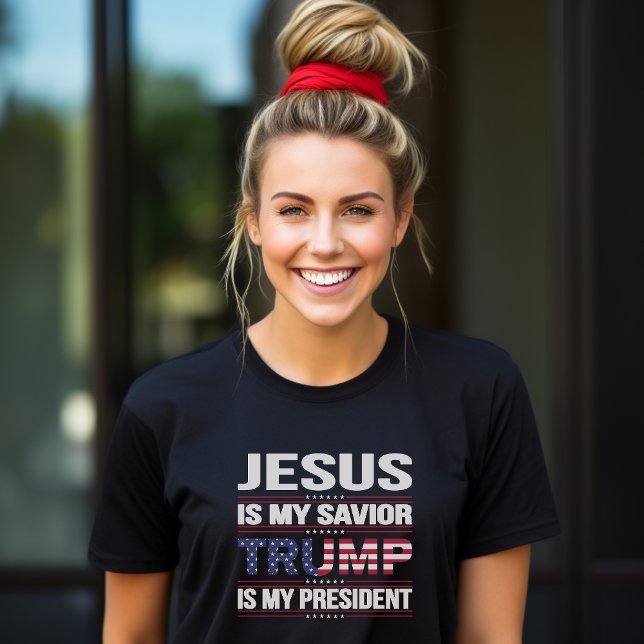 Camiseta Eleição de Christian Trump 2024 (Criador carregado)