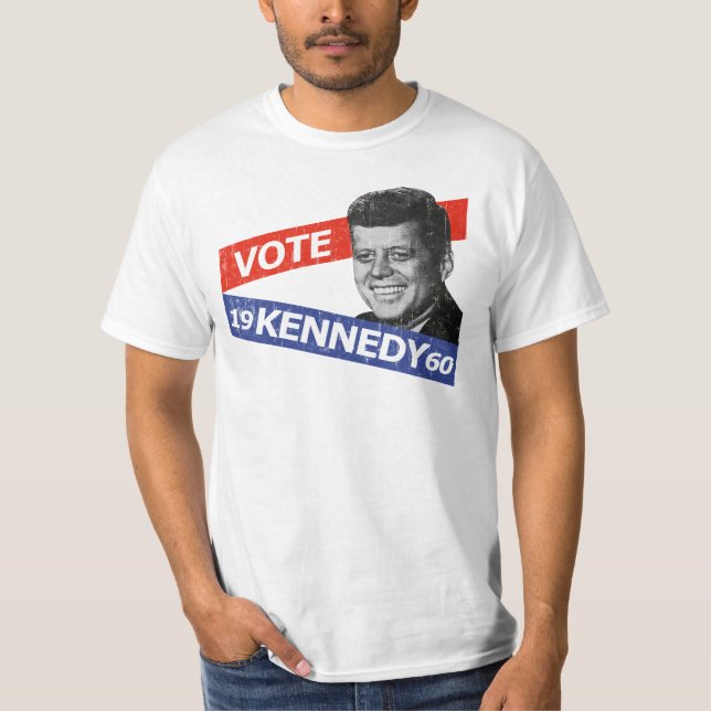Camiseta Eleição de JFK Kennedy (Frente)