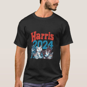 Camiseta Eleição de Kamala Harris Lady 2024 Democrat Craz