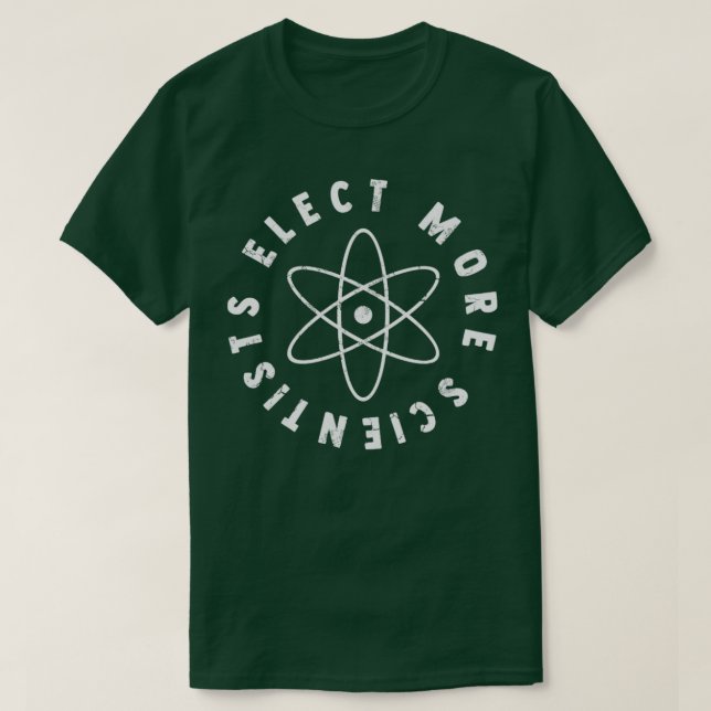 Camiseta Eleição de Mais Cientista 2020 (Frente do Design)