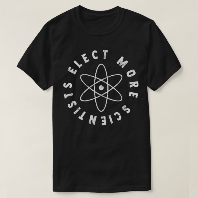 Camiseta Eleição de Mais Cientista 2020 (Frente do Design)