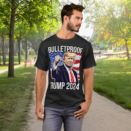 Camiseta Eleição nos EUA à prova de bala Pro Donald Trump 2