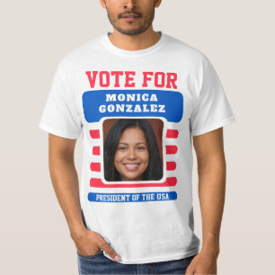 Camiseta Eleição Personalizada da Campanha