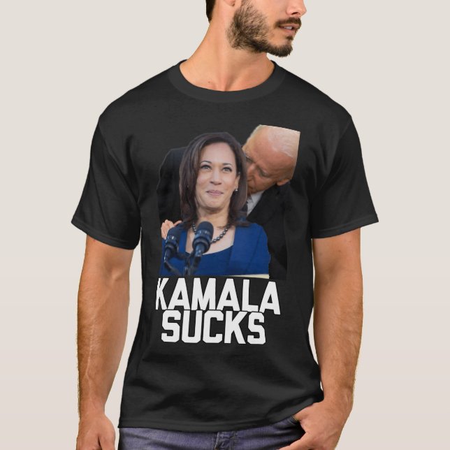 Camiseta Eleição Presidencial De Kamala Harris 2024 Trump H (Frente)