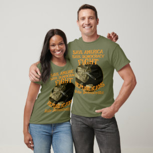 CAMISETA ELEIÇÃO ZL X1 KP VOTAÇÃO PARTIDO DEMOCRATA CUSTO T