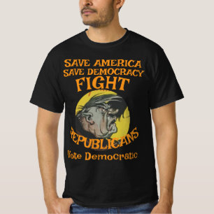 CAMISETA ELEIÇÃO ZL X1 KP VOTAÇÃO PARTIDO DEMOCRATA CUSTO T