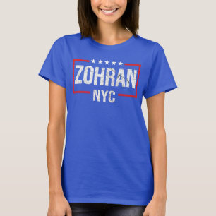 Camiseta Eleição Zohran Mamdani NYC