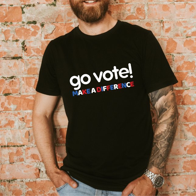 Camiseta Eleições 2024 Democratas e Republicanos vão votar (Criador carregado)