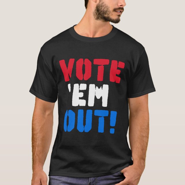 Camiseta Eleições 2024 nos Republicanos Democratas (Frente)