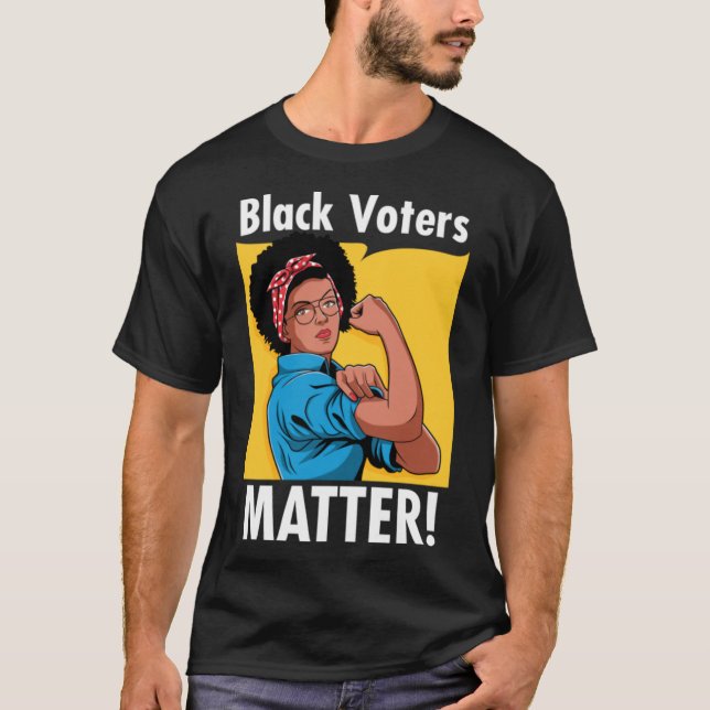 Camiseta Eleições Africanas Americanas 2020 (Frente)