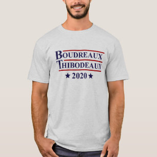 Camiseta Eleições de Boudreaux & Thibodeaux 2020 na Louis