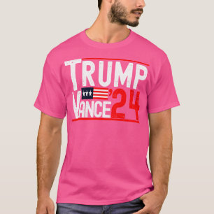 Camiseta Eleições de Donald e JD Vance 2024