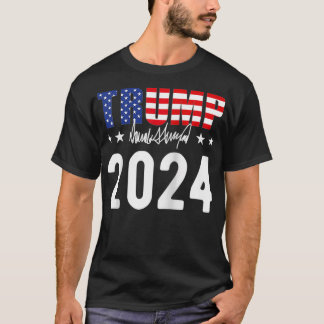 Camiseta Eleições de Donald Trump 2024 nos EUA