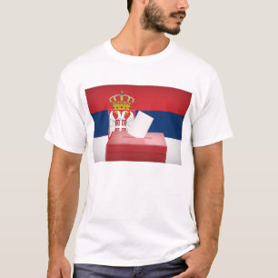Camiseta Eleições na Sérvia