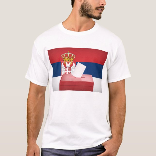 Camiseta Eleições na Sérvia (Frente)