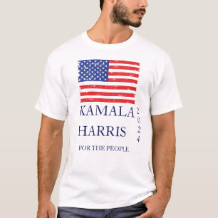 Camiseta Eleições presidenciais de 2024 em Kamala Harris