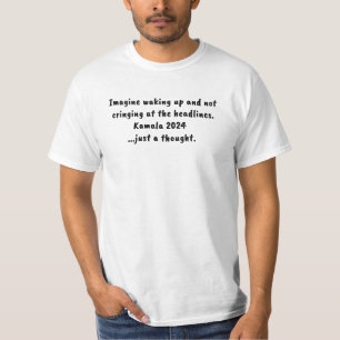 Camiseta Eleições: Sem notícias ruins - Kamala 2024