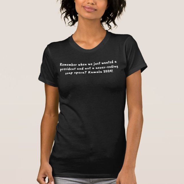 Camiseta Eleições - Sem novela - Kamala 2024 (Frente)