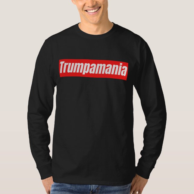 Camiseta Eleições Trumpamania Trump 2024 (Frente)