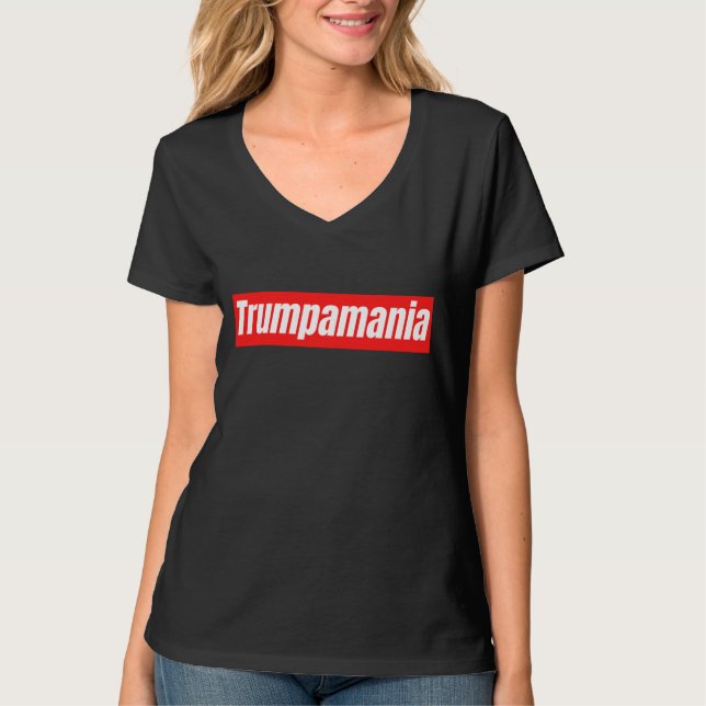 Camiseta Eleições Trumpamania Trump 2024 (Frente)