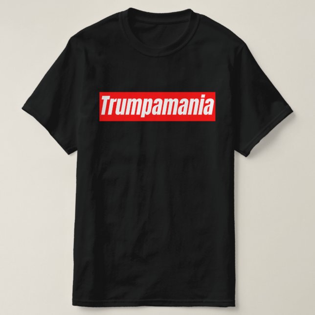 Camiseta Eleições Trumpamania Trump 2024 (Frente do Design)
