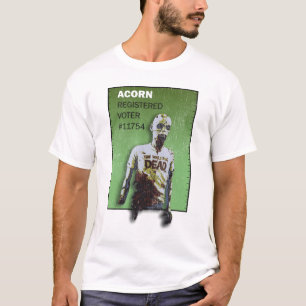 Camiseta Eleitor #11754 do zombi da bolota