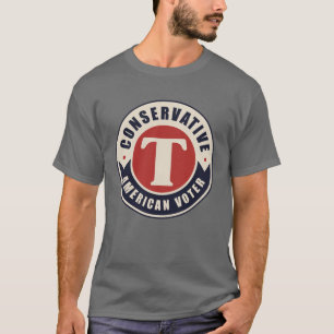 Camiseta Eleitor Americano Conservador