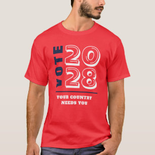 Camiseta Eleitor Conservador Republicano Democrático