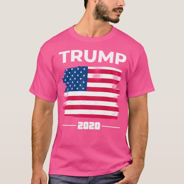 Camiseta Eleitor de Trump no Ano Eleitoral Americano (Frente)