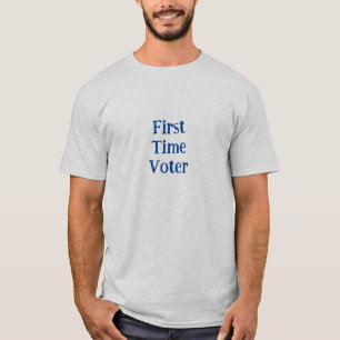 Camiseta Eleitor Pela Primeira Vez