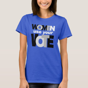 Camiseta eleitoral feminina