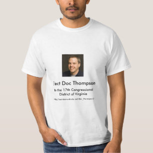 Camiseta Eleja Doc Thompson, ao 17o distrito do VA