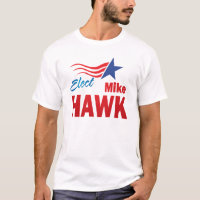 Eleja o t-shirt do falcão de Mike